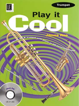 Illustration de Play it cool, 10 pièces faciles avec accompagnement piano + CD play-along