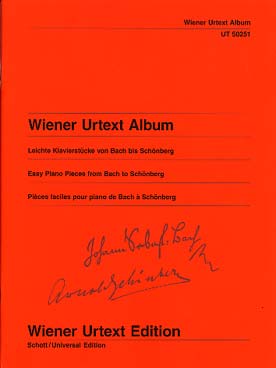 Illustration de Pièces faciles pour piano de Bach à Schoenberg
