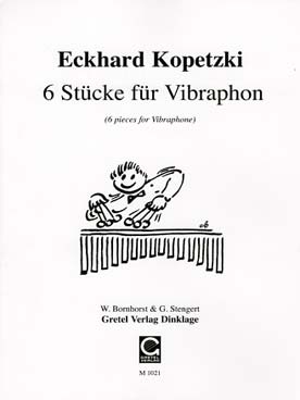 Illustration de 6 Pièces pour vibraphone solo