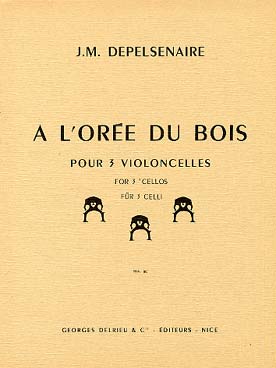 Illustration depelsenaire a l'oree du bois