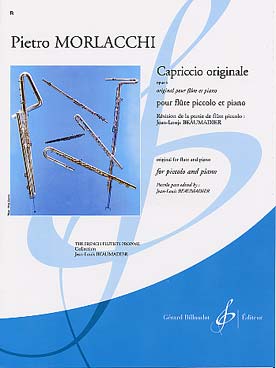 Illustration de Capriccio originale op. 4 (original pour flûte et piano)