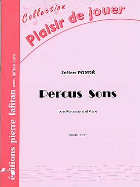 Illustration de Percus sons pour percussions et piano