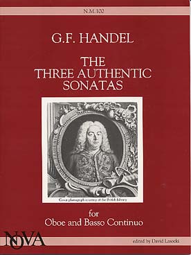Illustration haendel sonates authentiques (3) op. 1