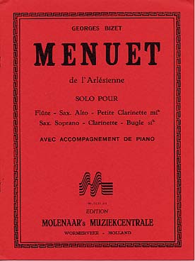 Illustration de Menuet de l'Arlésienne (tr. Molenaar)