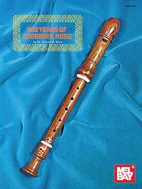 Illustration de 400 Years of recorder music (soprano)