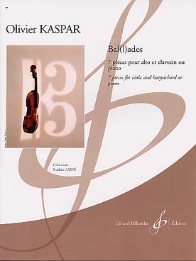 Illustration de Balades pour alto et clavecin ou piano