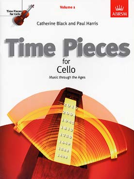 Illustration de TIME PIECES for cello (Black/Harris) - Vol. 1