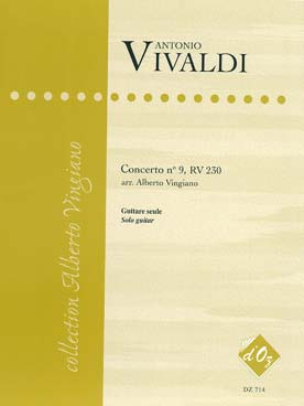 Illustration vivaldi concerto n° 9 rv 230 (vingiano)