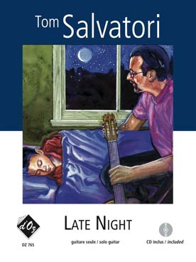Illustration salvatori late night  (avec cd inclus)