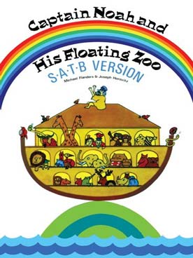 Illustration de Captain Noah and his Floating Zoo pour chœur SATB et piano