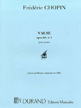 Illustration de Valse op. posth. 69 N° 1 "L'adieu"