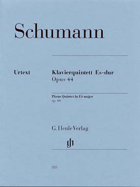 Illustration de Quintette avec piano op. 44 en mi b M