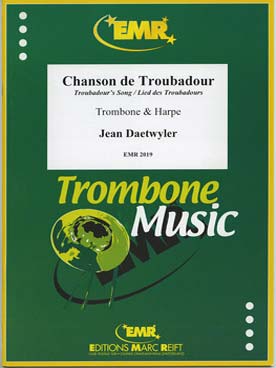 Illustration de Chanson de troubadour pour trombone et harpe