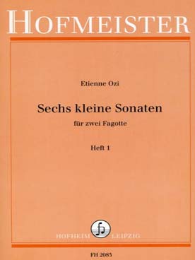 Illustration ozi petites sonates (6) vol. 1