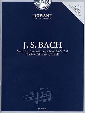 Illustration de Sonate BWV 1030 N° 1 en si m pour flûte et clavecin