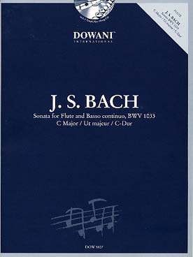 Illustration de Sonate BWV 1033 N° 4 en do M pour flûte et clavecin (nouvelle édition)