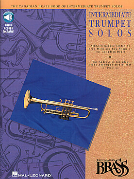 Illustration de Canadian brass book of intermediate trompette solos (the)