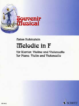 Illustration de Mélodie op. 3/1 en fa M