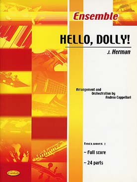 Illustration de HELLO DOLLY pour ensemble variable tous instruments (conducteur + 24 parties)
