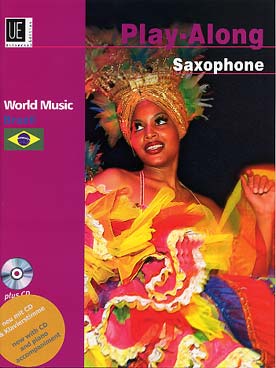 Illustration play-along brazil saxophone/piano + cd