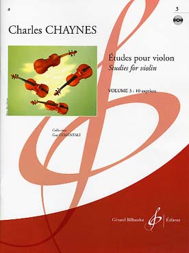 Illustration chaynes etudes vol. 3 : caprices + cd