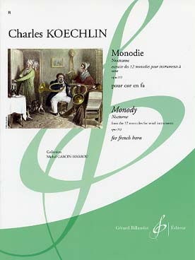 Illustration koechlin monodie op. 213