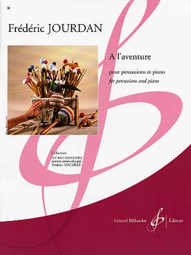 Illustration de A l'aventure pour percussion et piano
