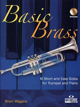 Illustration de BASIC BRASS : 10 solos courts et faciles de Bram Wiggins