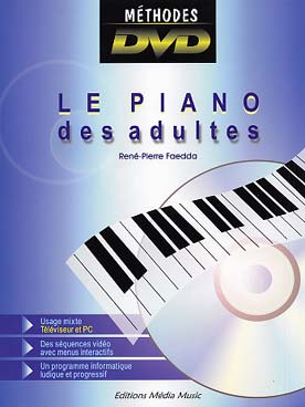 Illustration de Le Piano des adultes DVD (éd. Media Music)