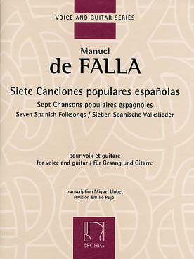 Illustration de Chansons populaires espagnoles - Les 7 en recueil (tr. Pujol)