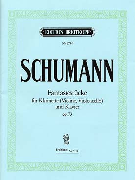 Illustration de Pièces de fantaisie op. 73 - éd. Breitkopf (rév. Draheim)