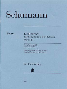 Illustration schumann liederkreis op. 24