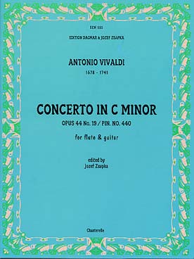 Illustration vivaldi concerto op. 44/19 en do maj