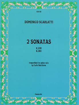 Illustration de 2 Sonates K 208 et K 380 (tr. Marchione)