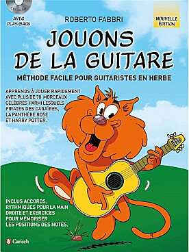 Illustration fabbri jouons de la guitare avec cd