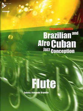 Illustration brazilian & afro-cuban jazz concept. fl