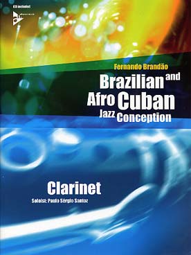 Illustration brazilian & afro-cuban jazz concept. cl