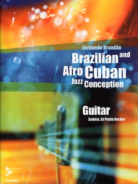Illustration brazilian & afro-cuban jazz concept. gt