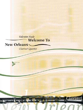 Illustration de Welcome to New Orleans pour 3 clarinettes et une clarinette basse