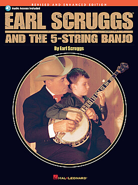 Illustration earl scruggs and the 5-string banjo