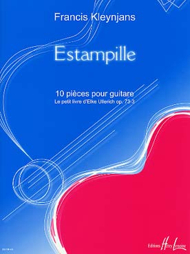 Illustration de Le Petit livre d'Elke Ullerich op. 73 - Op. 73/3 : Estampille, 10 pièces
