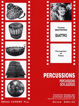 Illustration desportes quattro (percussion et piano)