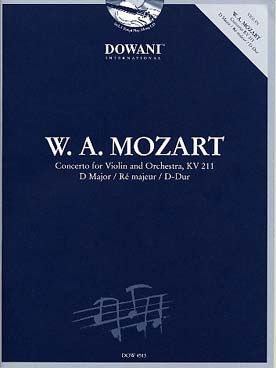Illustration de Concerto N° 2 K 211 en ré M (avec CD orchestre)