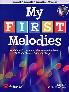 Illustration my first melodies avec cd trompette