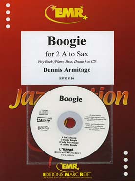 Illustration de Collection "Jazzination" avec piano + CD - Boogie (saxos altos)