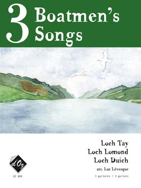 Illustration de 3 BOATMEN'S SONGS (tr. Lévesque)