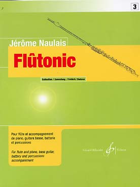 Illustration de Flûtonic - Vol. 3 : conducteur et parties (piano, basse, batterie, percussion)