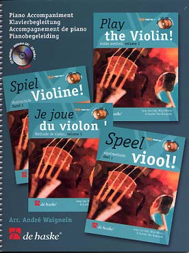 Illustration je joue du violon vol. 1 acc piano