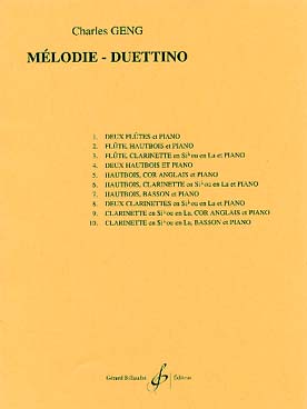 Illustration de Mélodie duettino