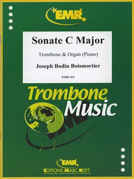 Illustration boismortier sonate en do maj tromb/orgue